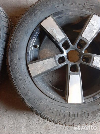 Колеса зимние с дисками R15