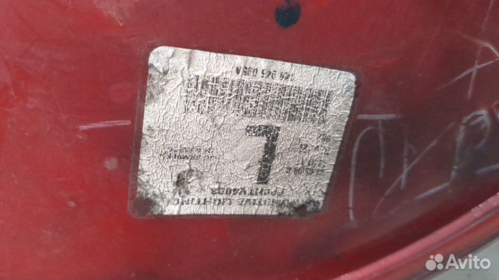 Фонарь (задний) Volkswagen Golf 5, 2008