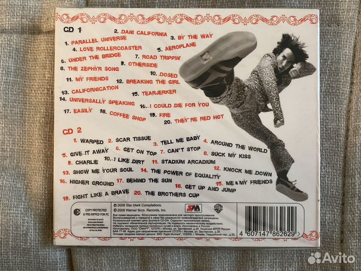 CD диск red hot chili peppers