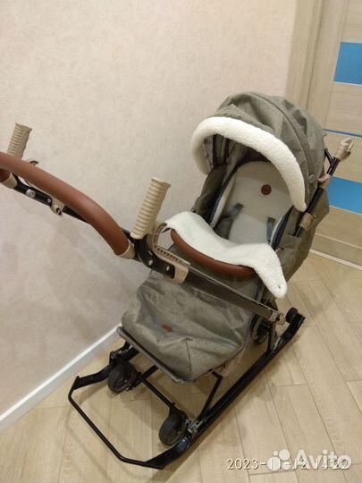 Санки-коляска Ника 7-8К