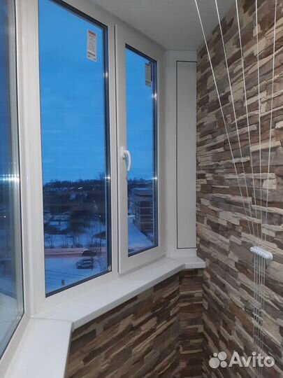 Отделка утепление и остеклкение балконов, опытные