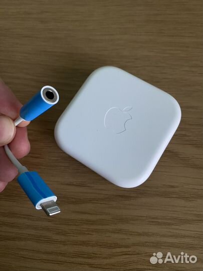 Наушники apple earpods 3.5 мм + переходник aux