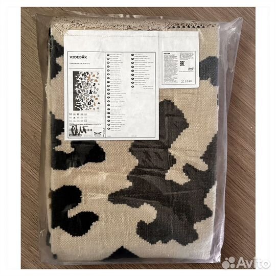 Новый шерстяной ковер Видебэк / Videbak IKEA