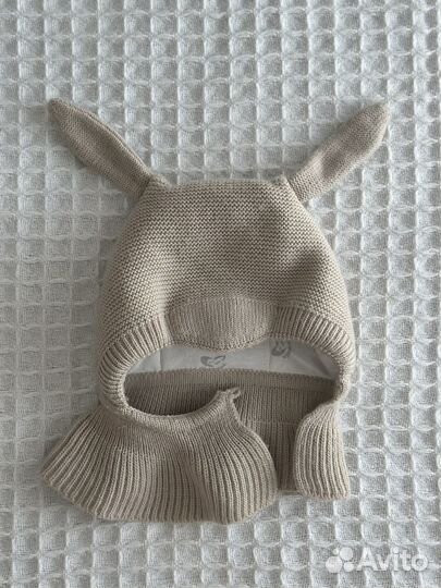 Шапка шлем детская 46-48 зима