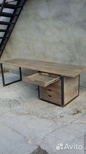 Компьютерный стол лофт