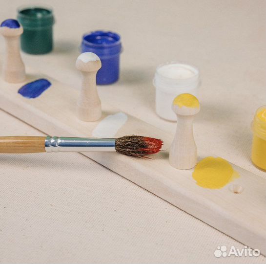 Вешалка деревянная 39 см/ 5 см