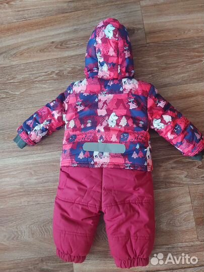 Зимний комбинезон для девочки 74 80