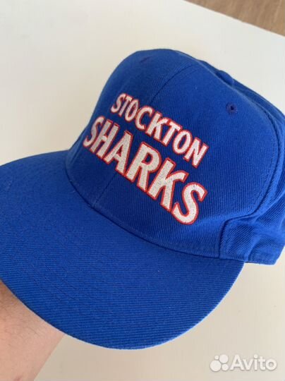 Бейсболка с прямым козырьком Stockton Sharks