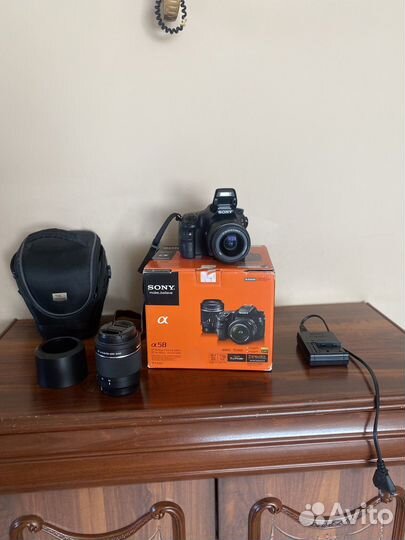Фотоаппарат sony alpha slt-a58