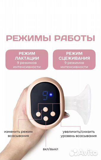 Молокоотсос электрический беспроводной