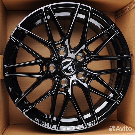 Диски MST faster GT 715 8/18 5x108 ET38 d63.35 piano black with milling