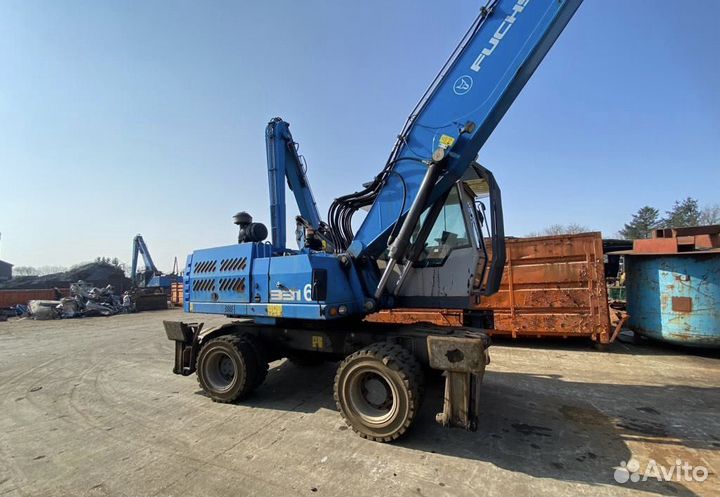 Грейферный погрузчик (перегружатель) FUCHS MHL 331, 2017