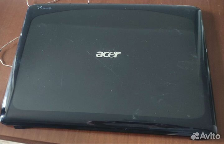 Крышка в сборе ноутбука acer aspire 7720
