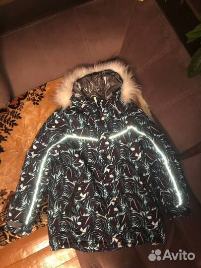 Зимний костюм на девочку 140