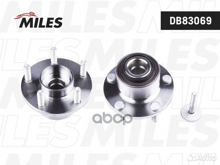 Ступица колеса передняя с подшипником volvo S40