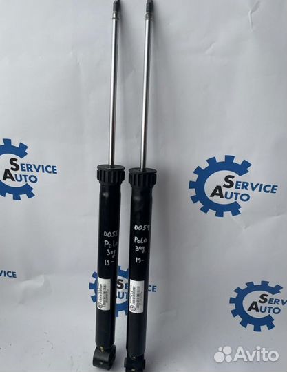 Volkswagen Polo 20- Амортизатор левый задний 0055