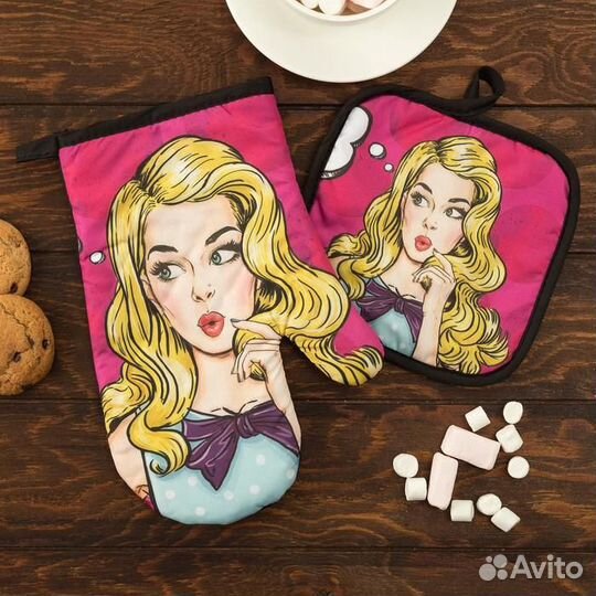 Фартук для кухни и прихватки