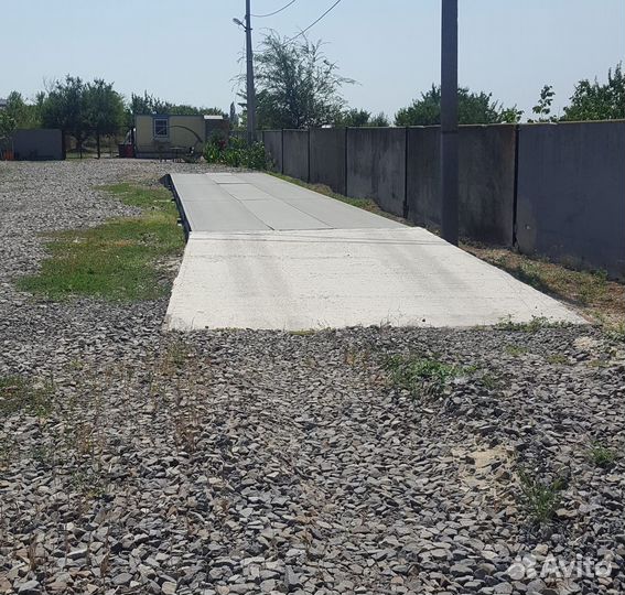 Стационарные автомобильные весы