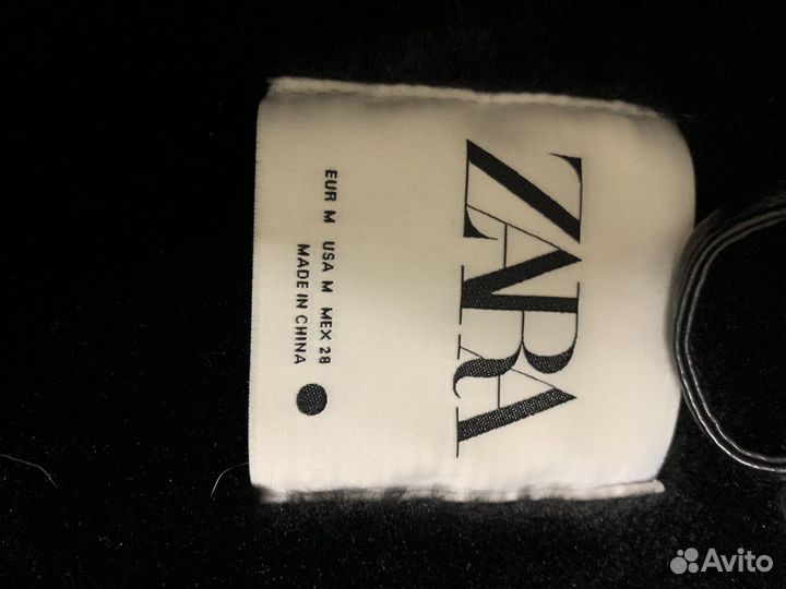 Дубленка женская авиатор Zara