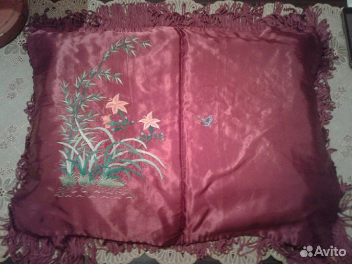 Старинное покрывало и наволочки