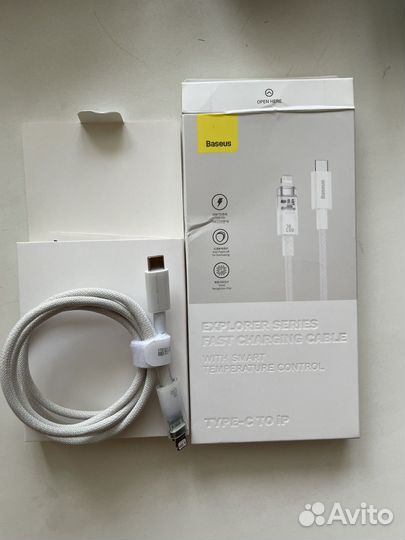 Кабель для iPhone с авто отключением