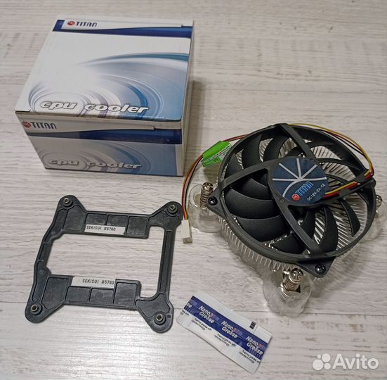 Кулер процессора Titan 1200 1151 1150 1155 1156