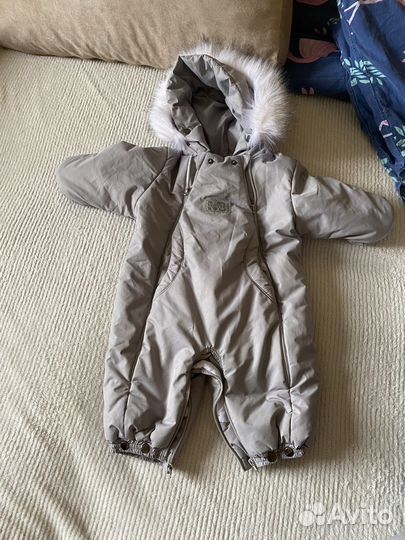 Детский зимний комбинезон трансформер