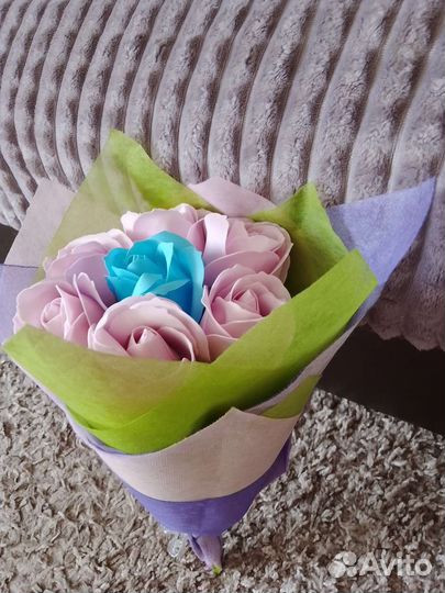 Мыльные розы букеты