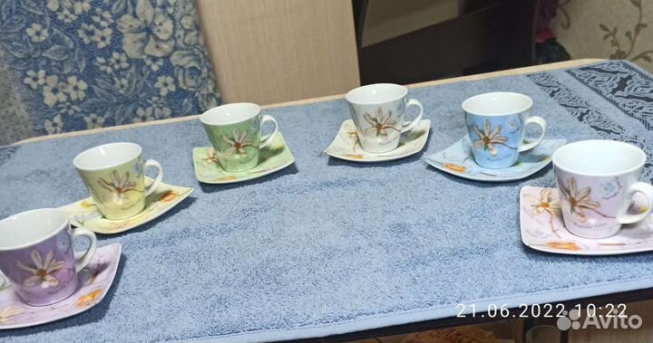 Кофейный сервиз новый