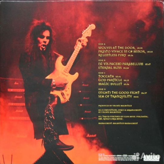 Виниловая пластинка Yngwie Malmsteen / Parabellum