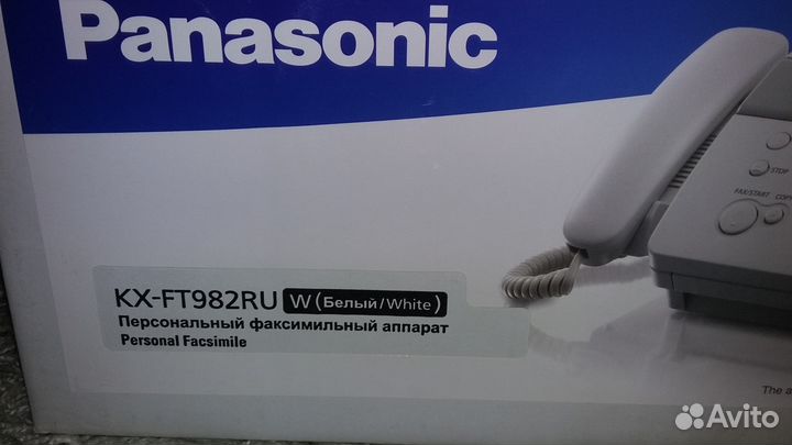 Продам факс Panasonic KX-FT982RU
