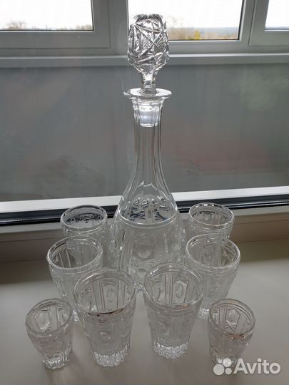 Графин со стаканами СССР