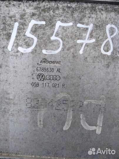 Радиатор масляный 059117021R 3.0 TDI Audi