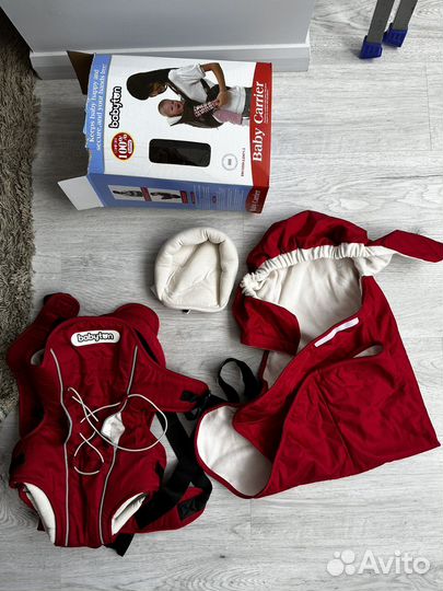 Слинг рюкзак переноска для малыша babyton