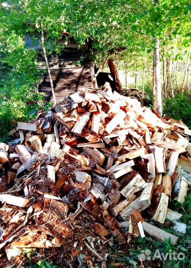 Дрова колотые Осиновые любого объема