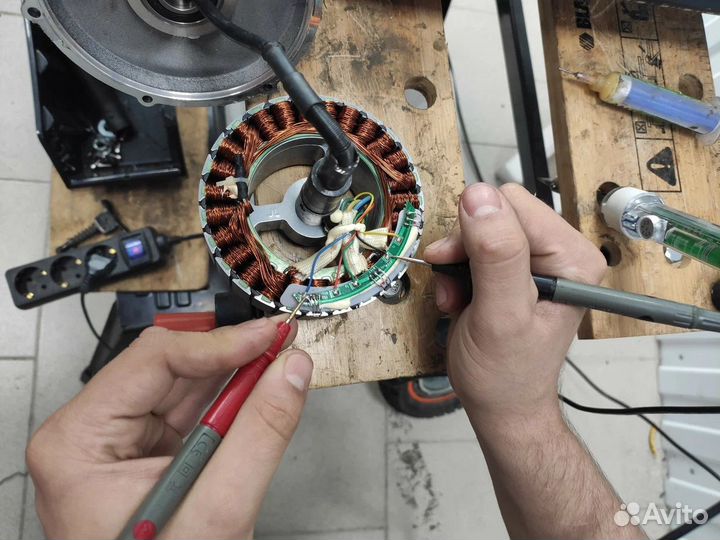 Ремонт электротранспорта - самокатов, гироскутеров