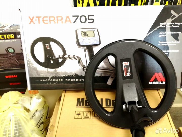 Металлоискатель Оригинал Minelab X-Terra 705 NEW c