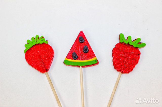 Карамель леденцовая на палочке Ягодный Микс 15 гр