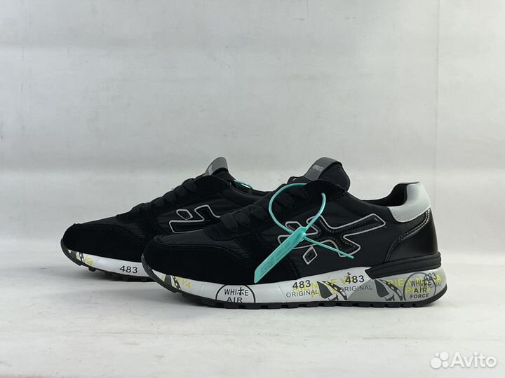 Кроссовки Premita black white