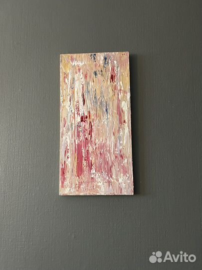 Картина акрил на холсте, абстракция