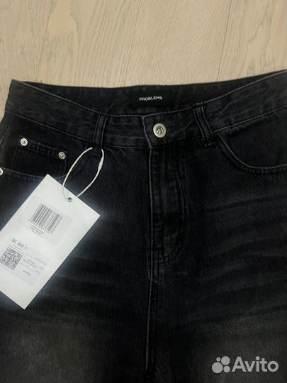 Джинсы широкие