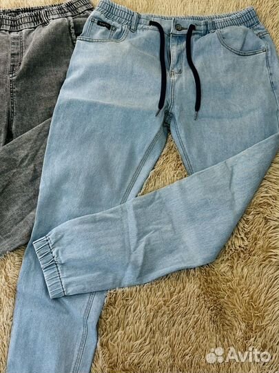 Джинсы джоггеры