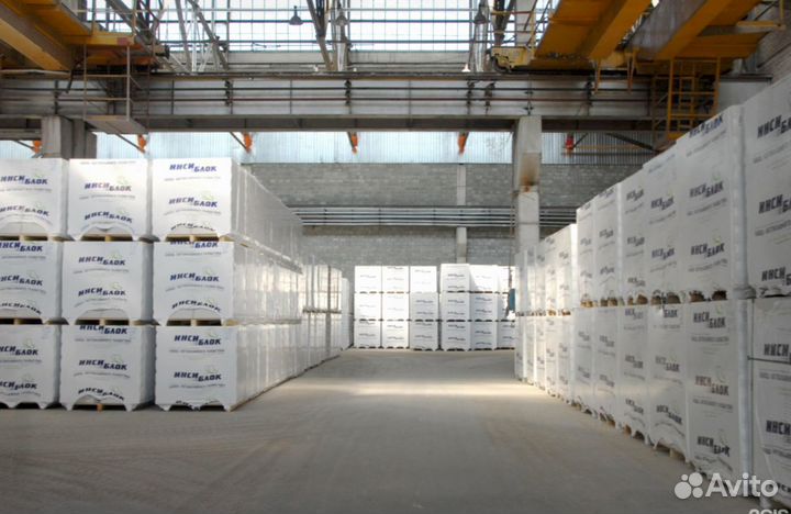 Инси газоблок ГОСТ с завода