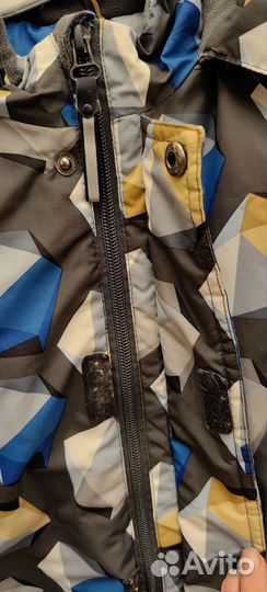 Зимний детский комбинезон 86-92 р