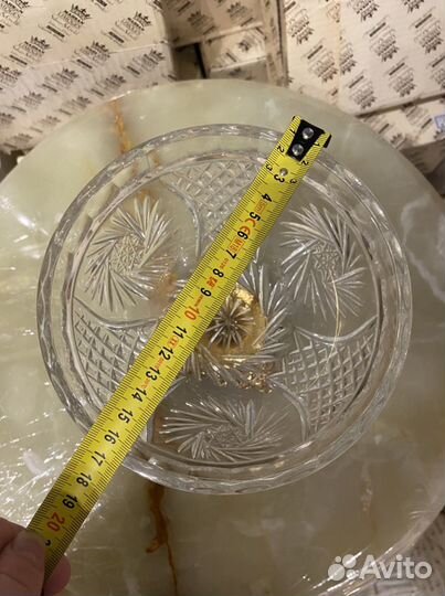 Хрустальная ваза/конфетница