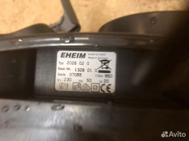 Фильтр для аквариума eheim