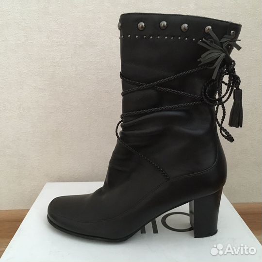 Сапоги женские натуральная кожа 33 размер