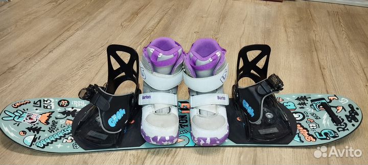 Сноуборд комплект детский