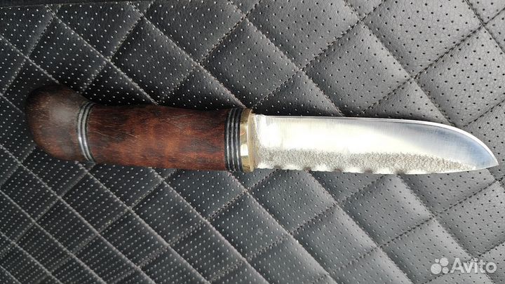 Нож из мех.пилы ручной работы