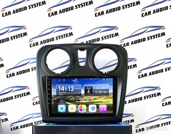 Магнитола андроид Renault Logan, Sandero 2012-2019